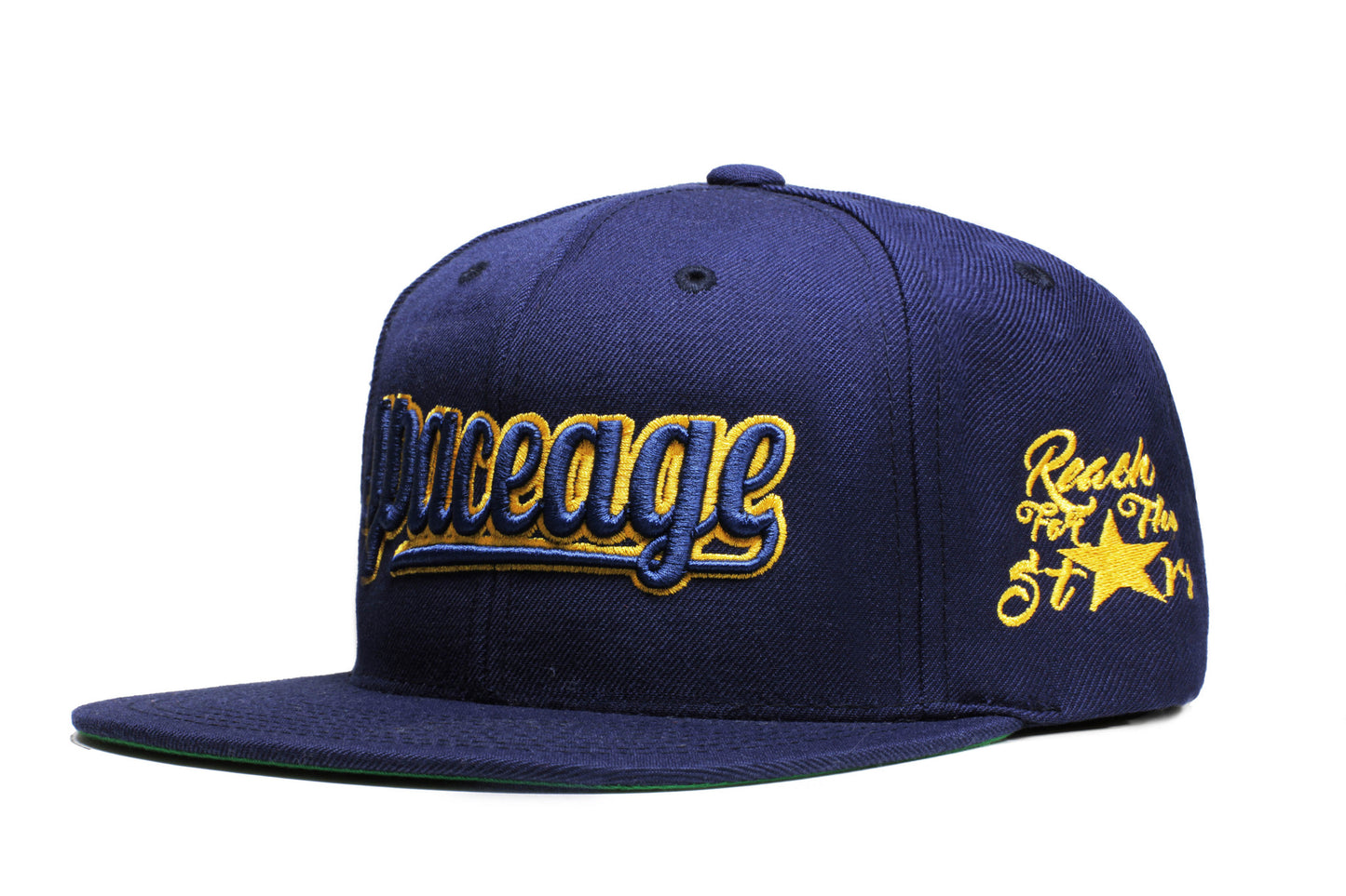 Space Age Snap Back - Navy / Gold
