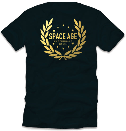 Gold Rush T- Shirt Black / Metallic