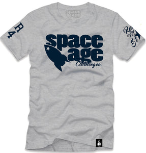 OG Space Age Clothing Co. T- Shirt Grey / Navy