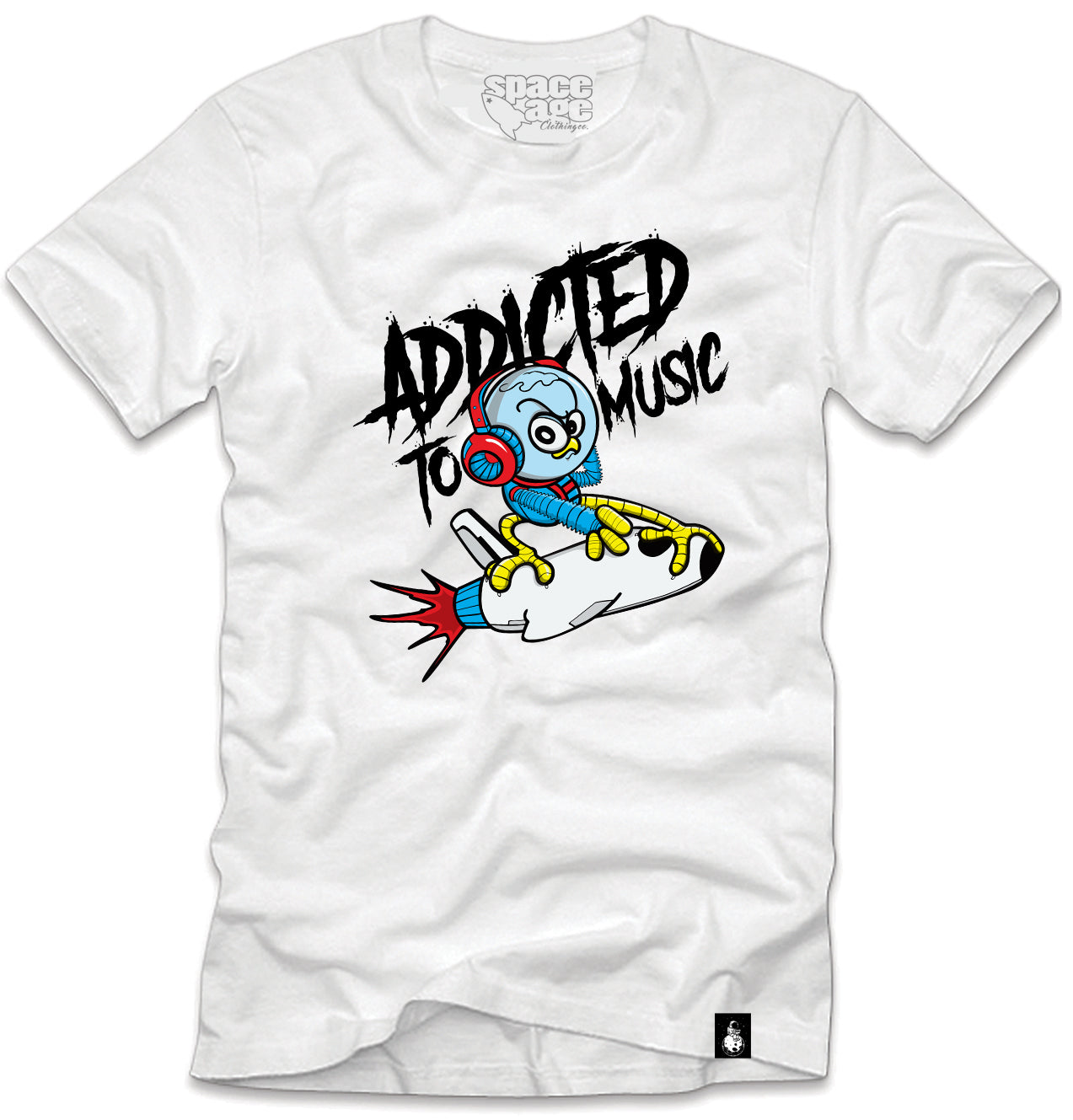 Addicted To Music White