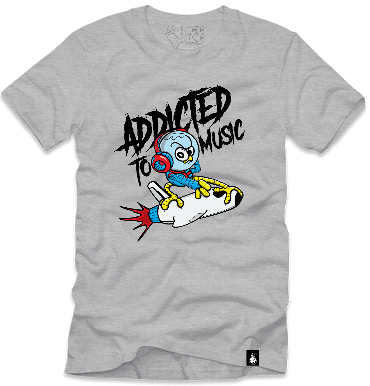 Addicted To Music Grey