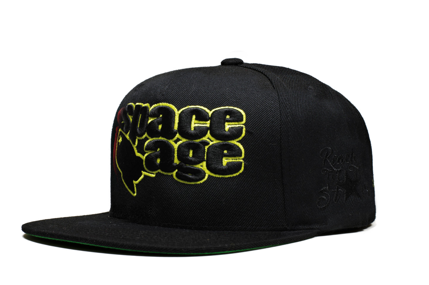 OG Space Age Snap Back - Black / Yellow / Black