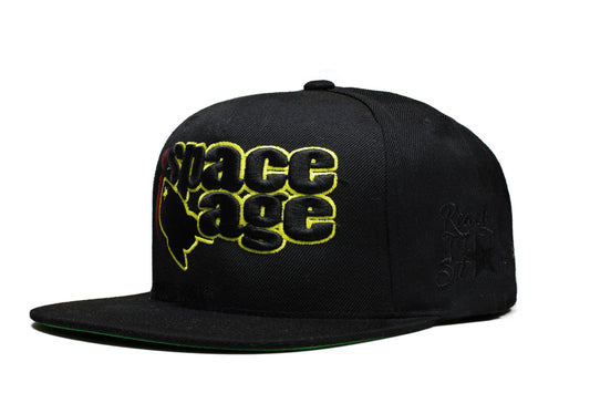 OG Space Age Snap Back - Black / Yellow / Black