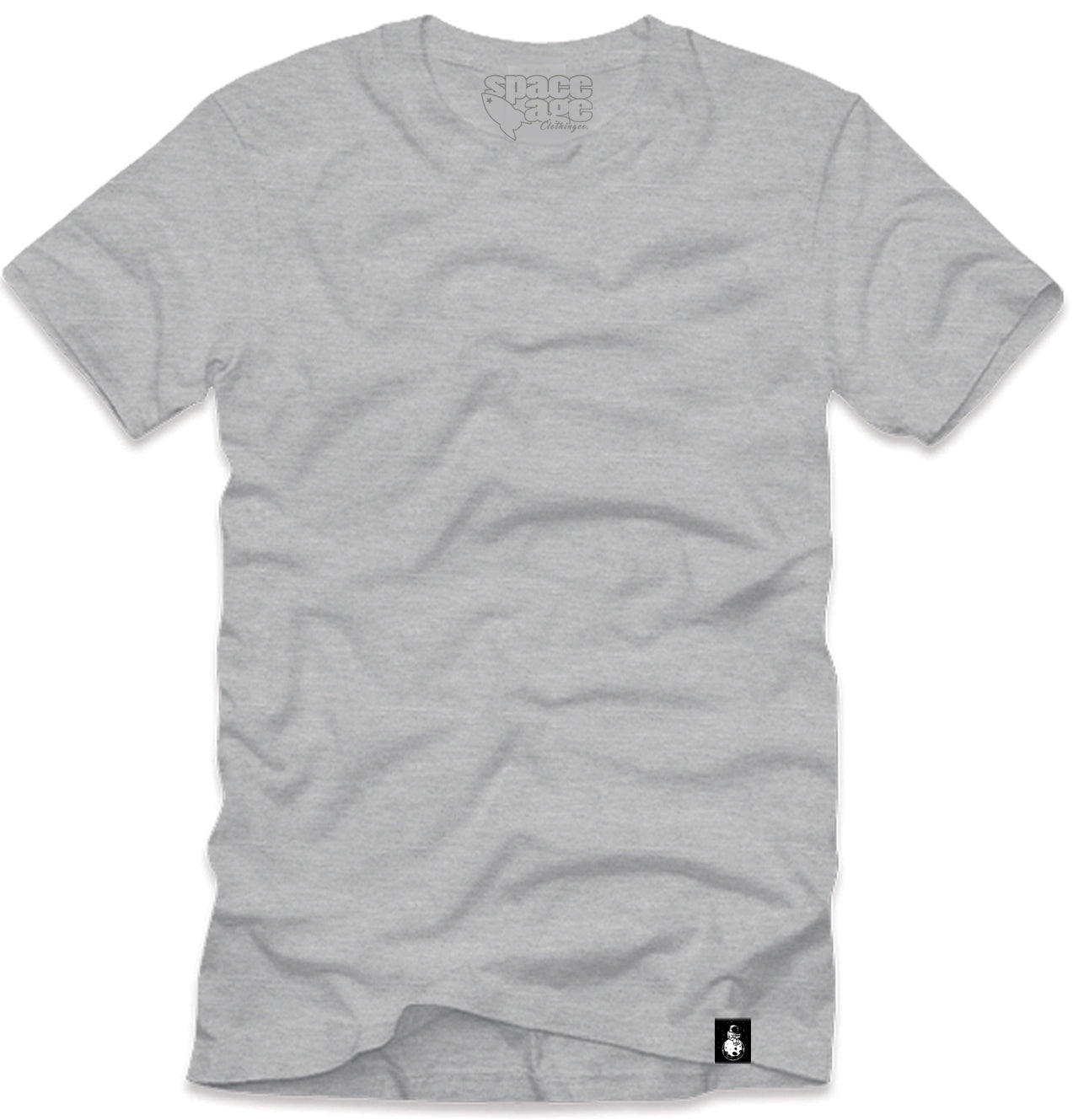 BRANDED BLANK HEATHER GREY T