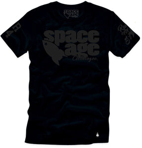 OG Space Age Clothing Co. T- Shirt  Black / Black