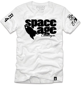 OG Space Age Clothing Co. T- Shirt  White / Black