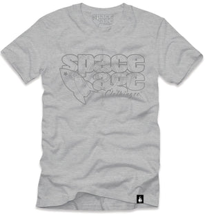 Space Age Clothing Co. Logo T- Shirt - Grey / Grey