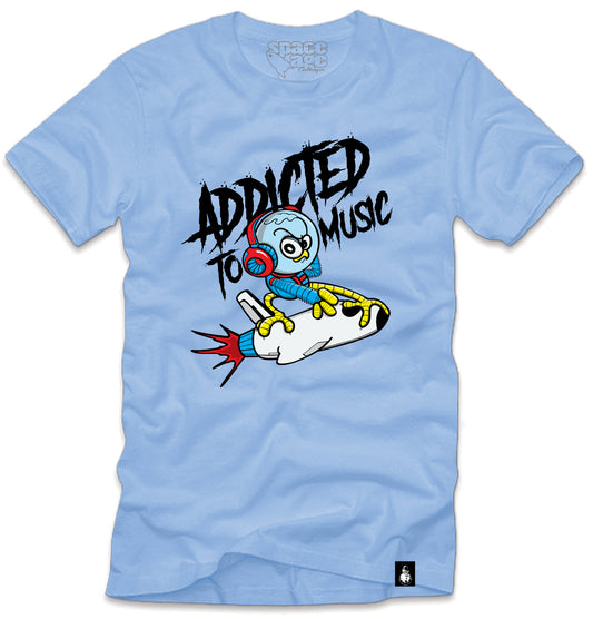 Addicted To Music Light Blue