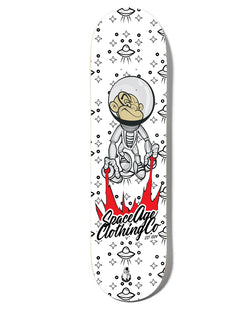 Space Ape Deck OG White